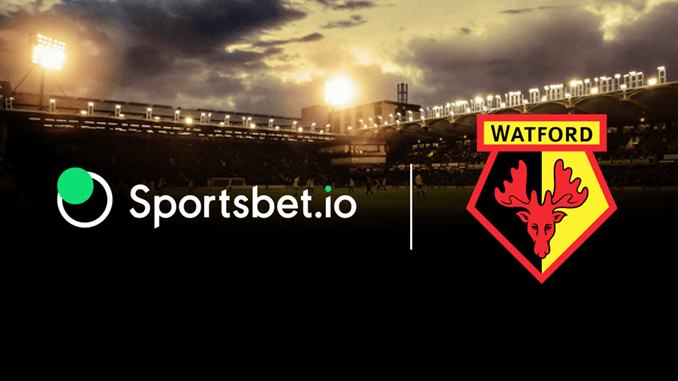 Sportsbet.io Watford’un Yeni Sponsoru Oldu