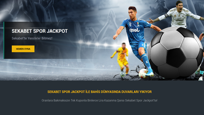 Sekabet’te Jackpot’u Patlat, 60.000 TL Kazanma Fırsatı Yakala